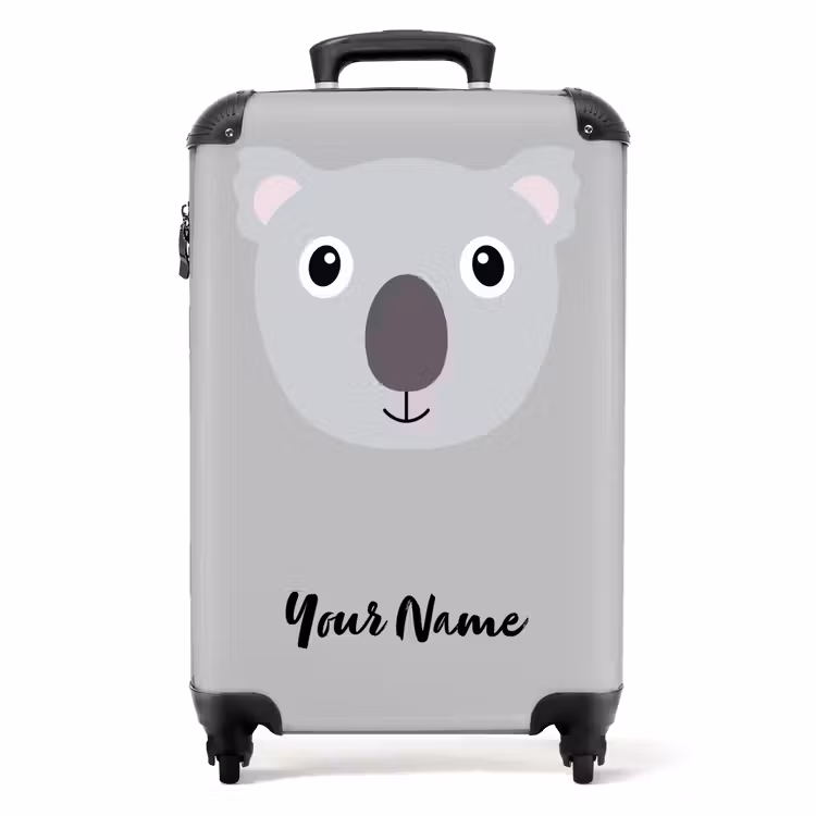 Ko koala NBS - Handbagage koffer - Kinderen Unisex middel -productfoto_recht