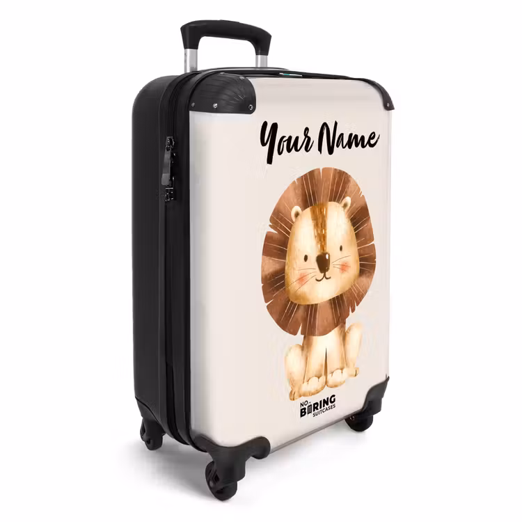 Lamar Leeuw NBS - Handbagage koffer - Kinderen Unisex middel -productfoto_3d
