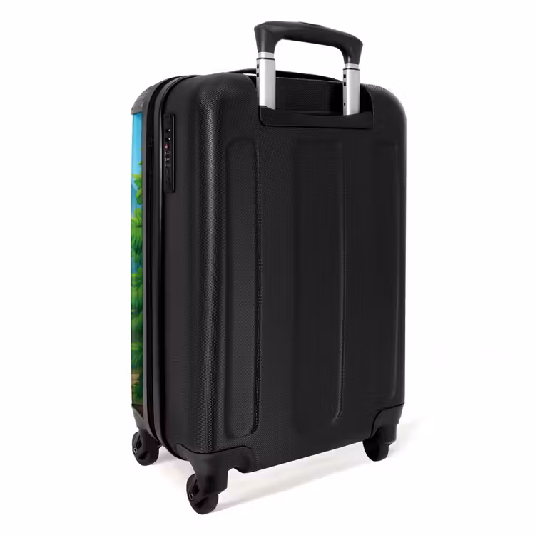 Berg express NBS - Handbagage koffer - Kinderen Unisex middel -achterkant