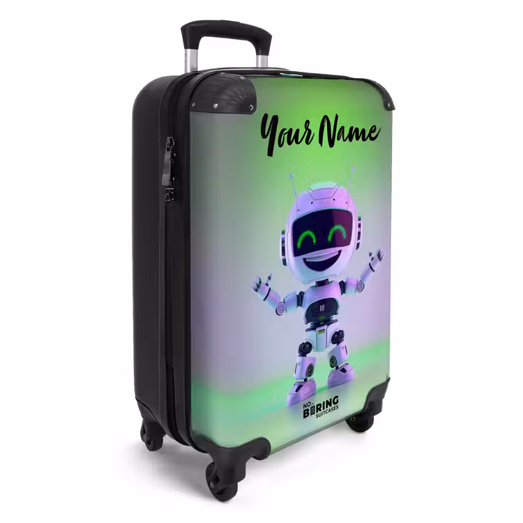 Neon Nicky NBS - Handbagage koffer - Kinderen Unisex middel -productfoto_3d