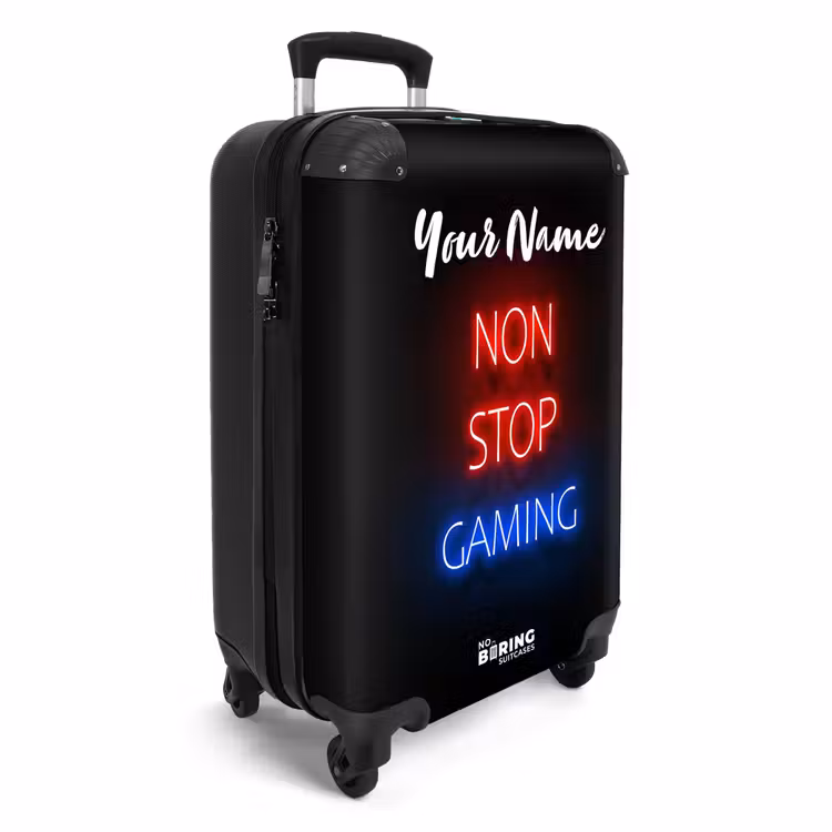 Non Stop Gaming NBS - Handbagage koffer - Kinderen Unisex middel -productfoto_3d