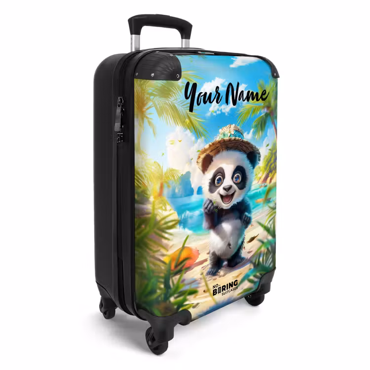Pablo panda NBS - Handbagage koffer - Kinderen Unisex middel -productfoto_3d
