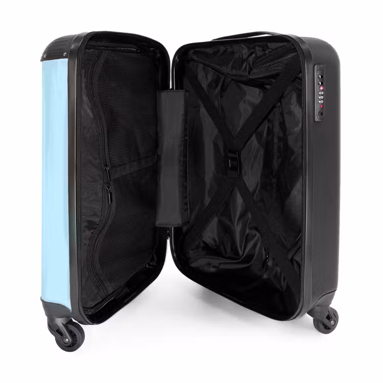 Passerende pauw NBS - Handbagage koffer - Kinderen Unisex middel -binnenkant