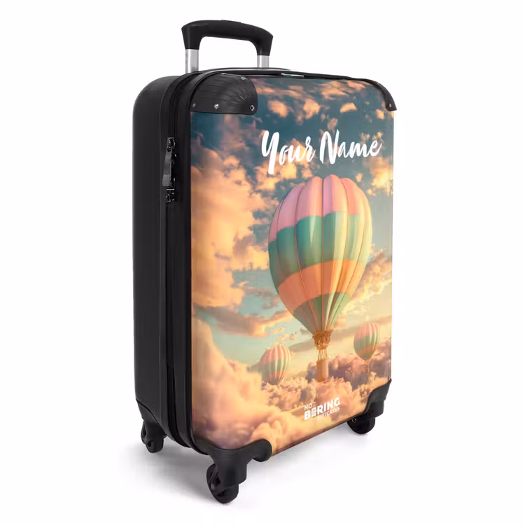 Pastel skyliner NBS - Handbagage koffer - Kinderen Unisex middel -productfoto_3d
