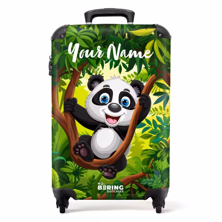 Pedro panda NBS - Handbagage koffer - Kinderen Unisex middel -productfoto_recht
