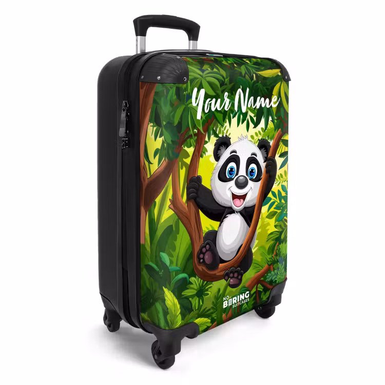 Pedro panda NBS - Handbagage koffer - Kinderen Unisex middel -productfoto_3d