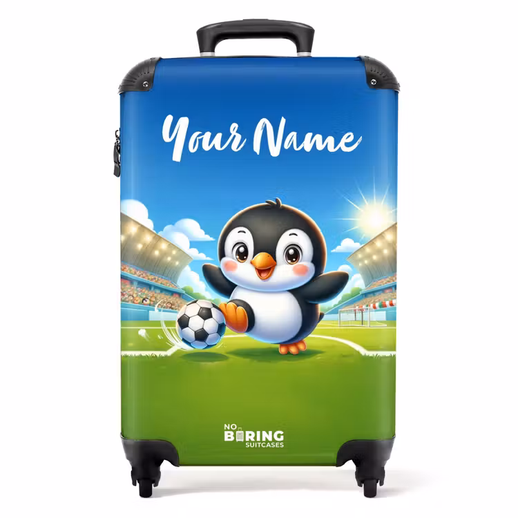Penalty pinguïn NBS - Handbagage koffer - Kinderen Unisex middel -productfoto_recht