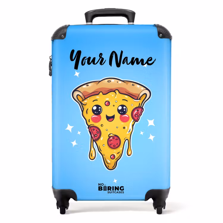 Pepino pizzarito NBS - Handbagage koffer - Kinderen Unisex middel -productfoto_recht
