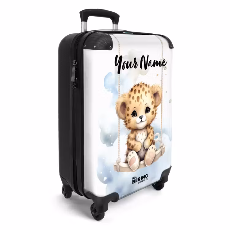 Perry panter NBS - Handbagage koffer - Kinderen Unisex middel -productfoto_3d