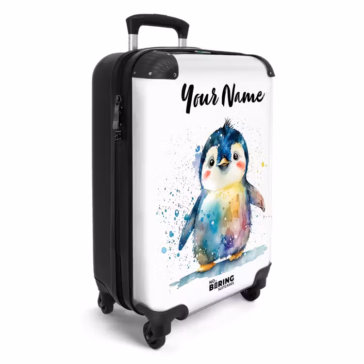 Picasso pinguïn NBS - Handbagage koffer - Kinderen Unisex middel -productfoto_3d
