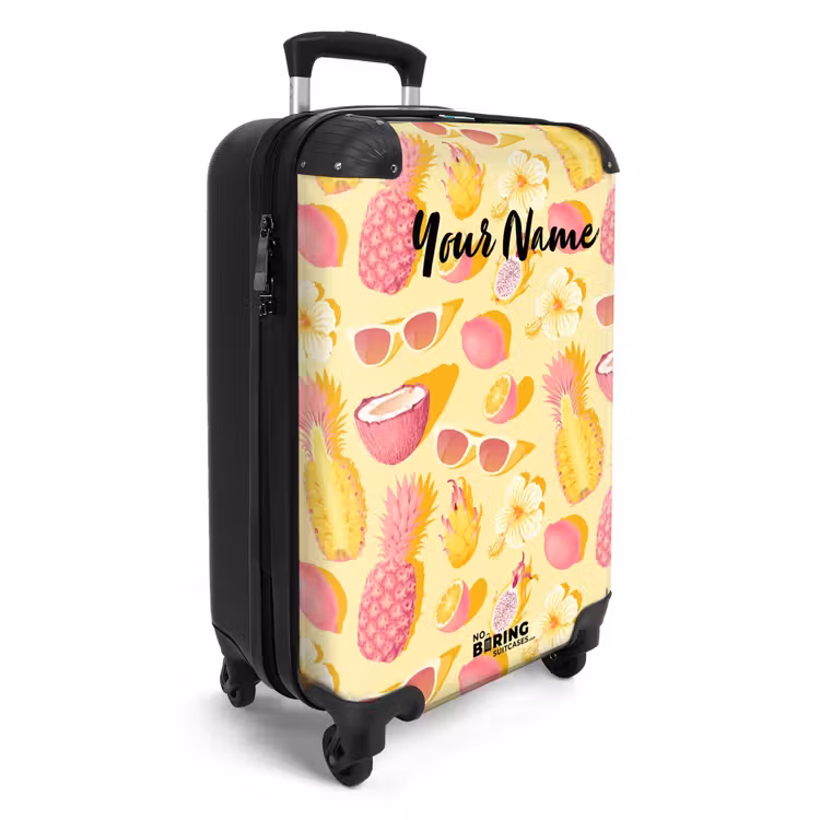 Pina colada NBS - Handbagage koffer - Kinderen Unisex middel -productfoto_3d