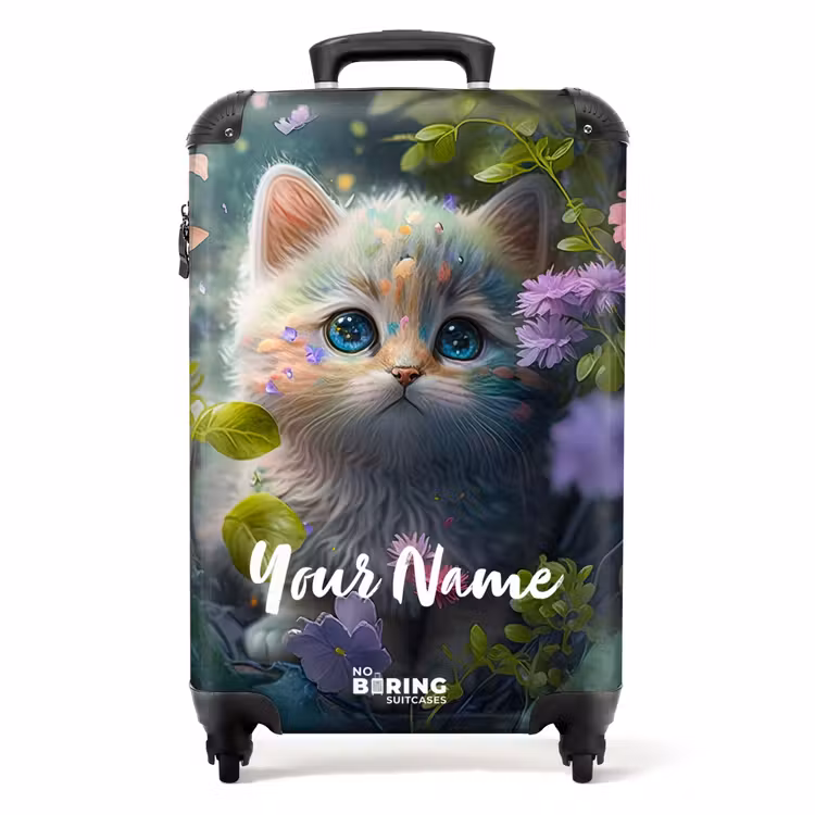 Pippa Poes NBS - Handbagage koffer - Kinderen Unisex middel -productfoto_recht