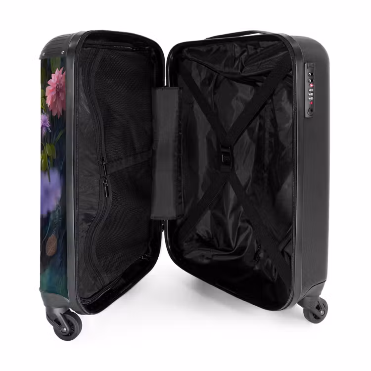 Pippa Poes NBS - Handbagage koffer - Kinderen Unisex middel -binnenkant