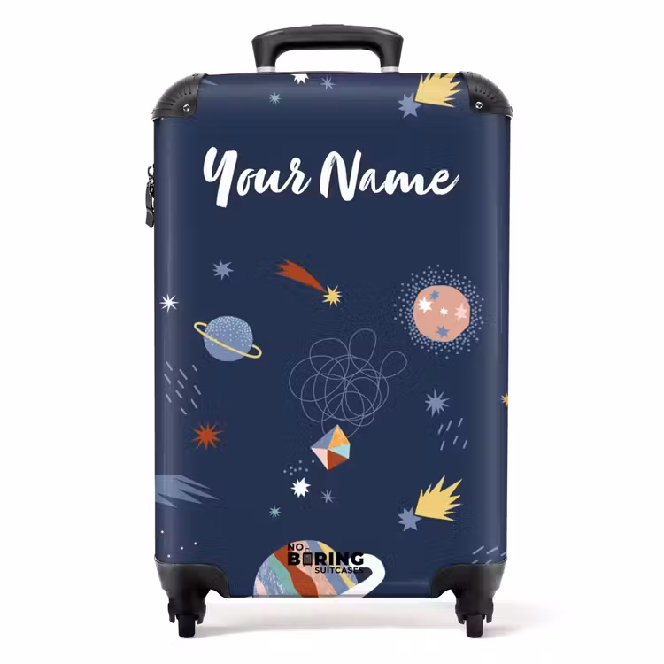 Planetarium NBS - Handbagage koffer - Kinderen Unisex middel -productfoto_recht