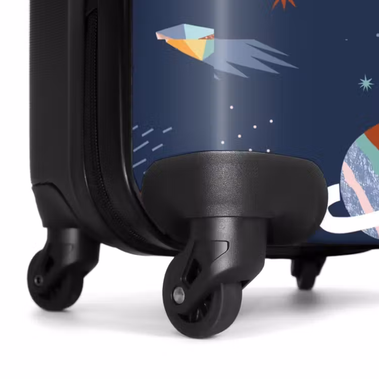 Planetarium NBS - Handbagage koffer - Kinderen Unisex middel -wiel