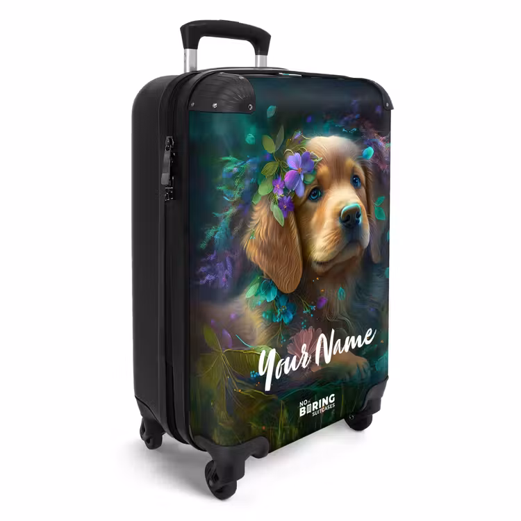 Polly Pup NBS - Handbagage koffer - Kinderen Unisex middel -productfoto_3d