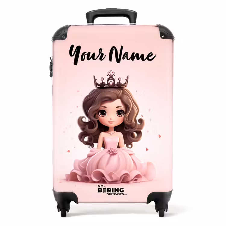Prinses Poppy NBS - Handbagage koffer - Kinderen Unisex middel -productfoto_recht