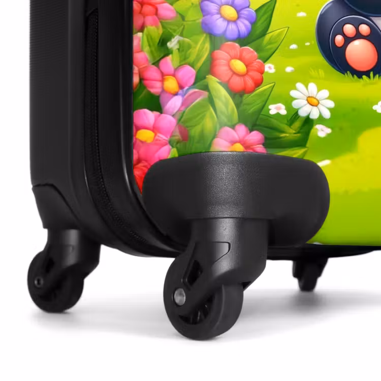 Pukkie Panda NBS - Handbagage koffer - Kinderen Unisex middel -wiel