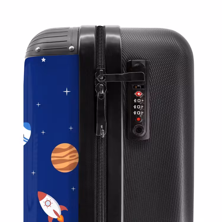 Raketspeurder NBS - Handbagage koffer - Kinderen Unisex middel -slot