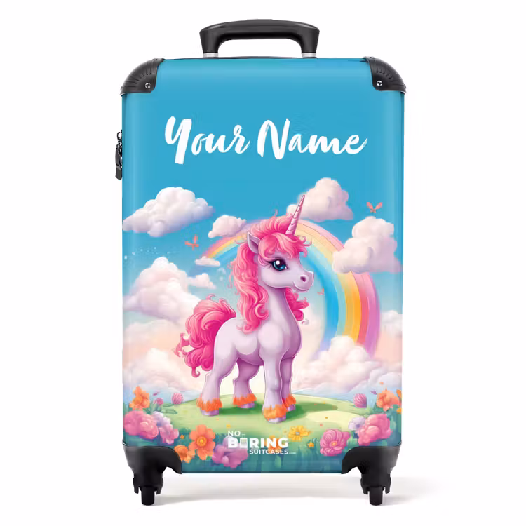 Rosie Regenboog NBS - Handbagage koffer - Kinderen Unisex middel -productfoto_recht