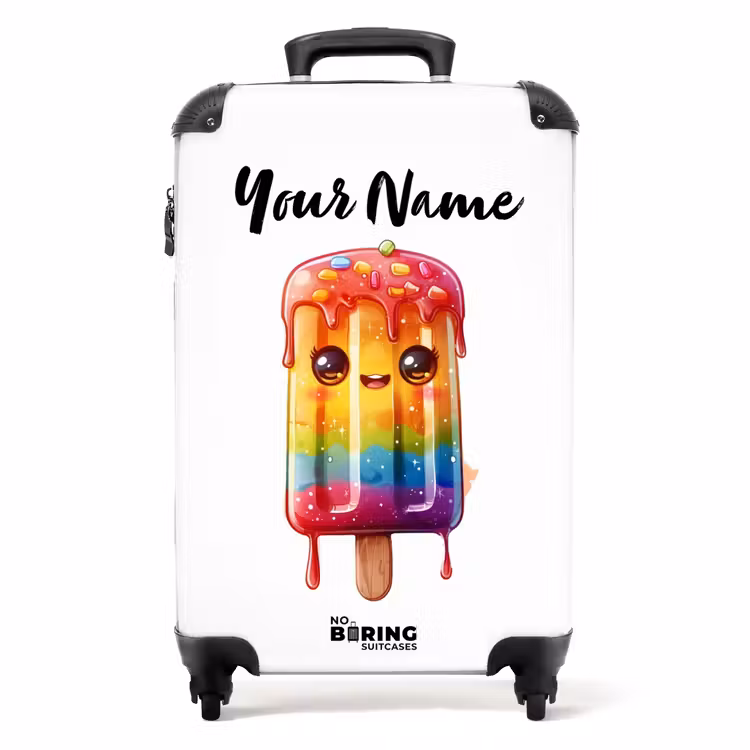 Ruby regenboogijsje NBS - Handbagage koffer - Kinderen Unisex middel -productfoto_recht