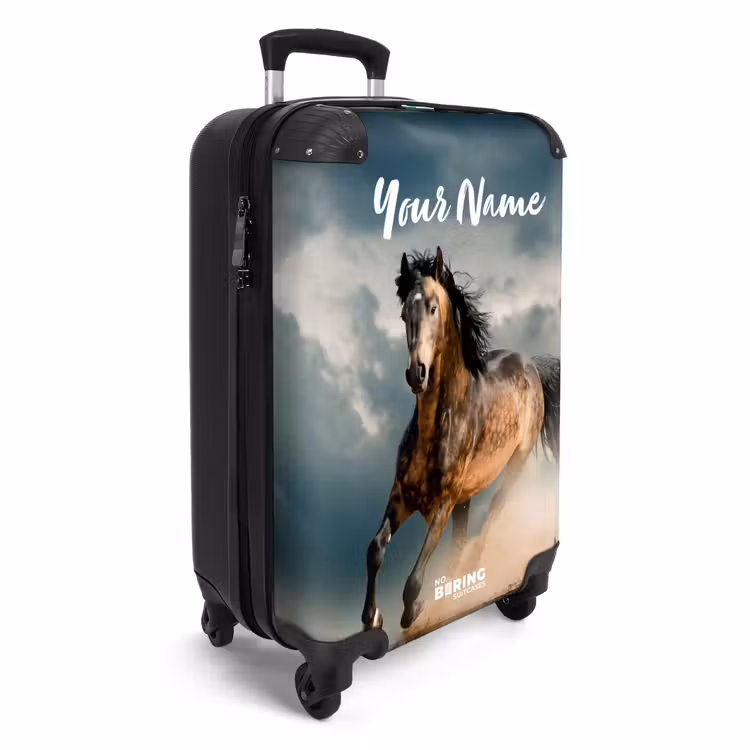 Sandy in storm NBS - Handbagage koffer - Kinderen Unisex middel -productfoto_3d