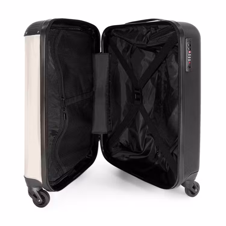 Blinkende bot NBS - Handbagage koffer - Kinderen Unisex middel -binnenkant
