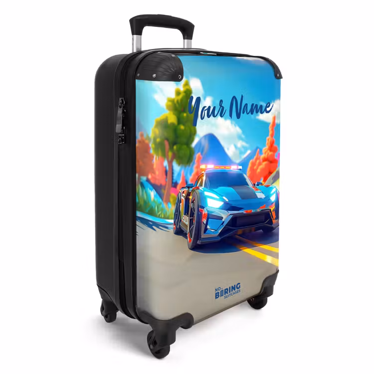 Sirene speedcar NBS - Handbagage koffer - Kinderen Unisex middel -productfoto_3d
