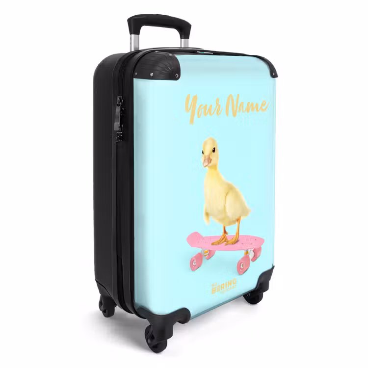 Skatende snavel NBS - Handbagage koffer - Kinderen Unisex middel -productfoto_3d