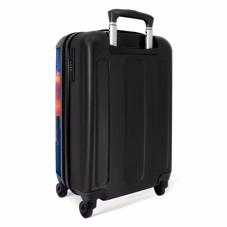 Skyscraper superheld NBS - Handbagage koffer - Kinderen Unisex middel -achterkant