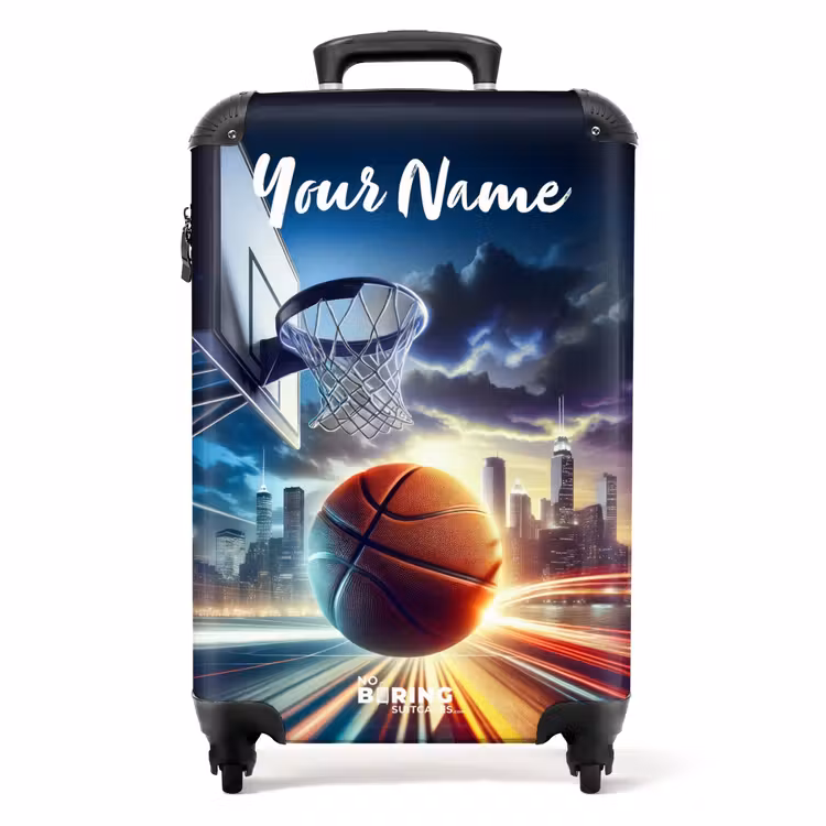Slam dunk NBS - Handbagage koffer - Kinderen Unisex middel -productfoto_recht