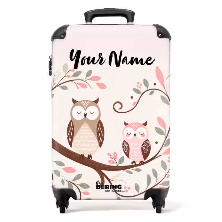 Slome slaapuiltjes NBS - Handbagage koffer - Kinderen Unisex middel -productfoto_recht