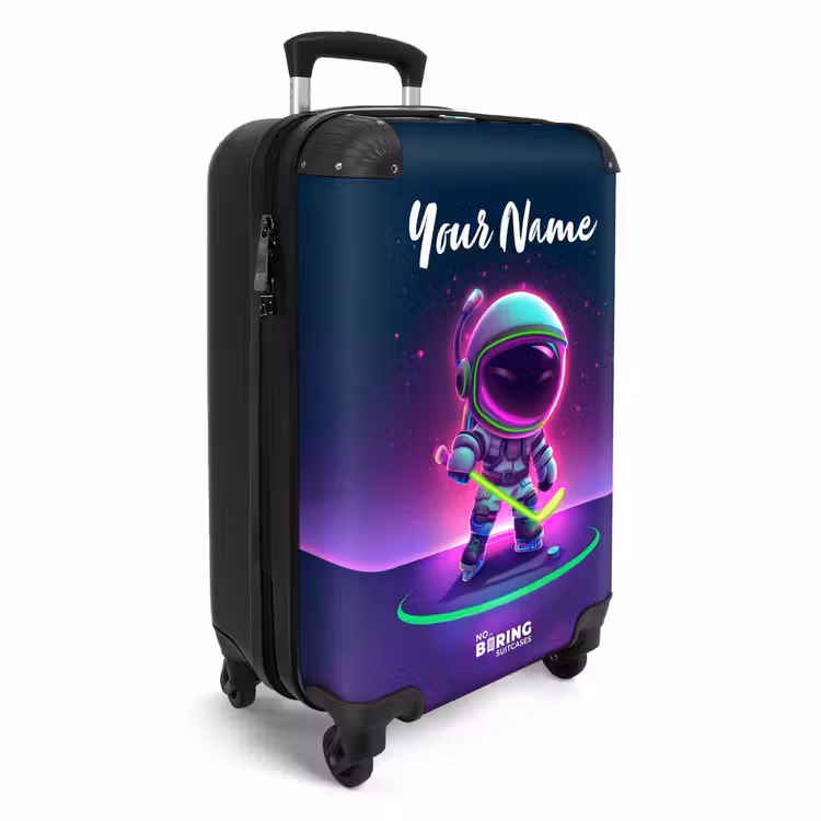Space hockey NBS - Handbagage koffer - Kinderen Unisex middel -productfoto_3d