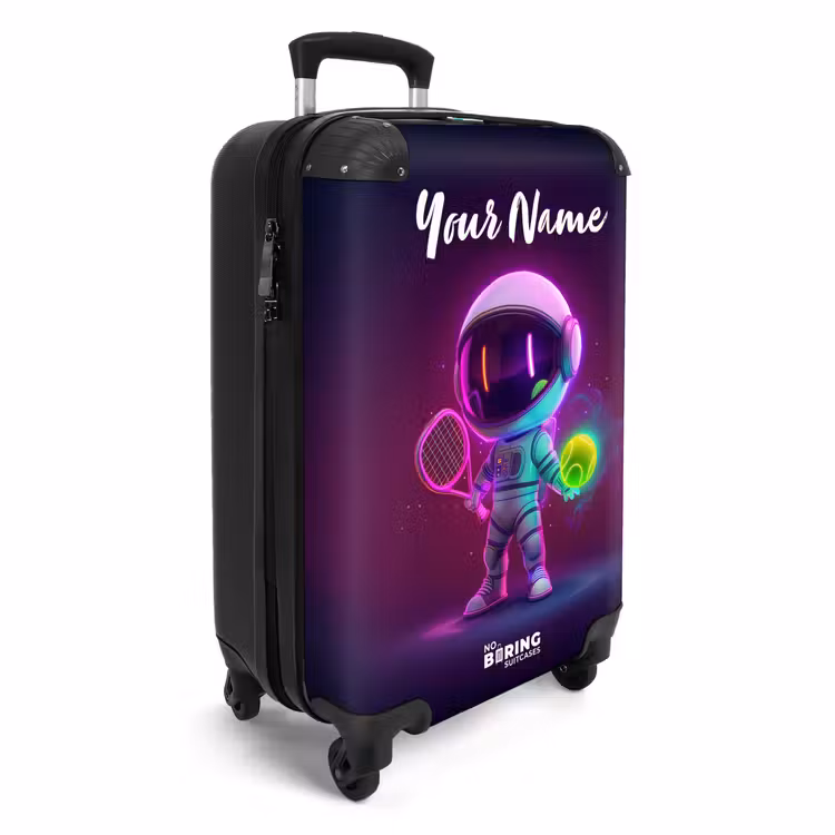 Space tennis NBS - Handbagage koffer - Kinderen Unisex middel -productfoto_3d