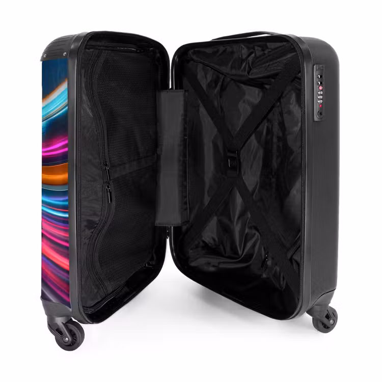 Spectrum speedster NBS - Handbagage koffer - Kinderen Unisex middel -binnenkant