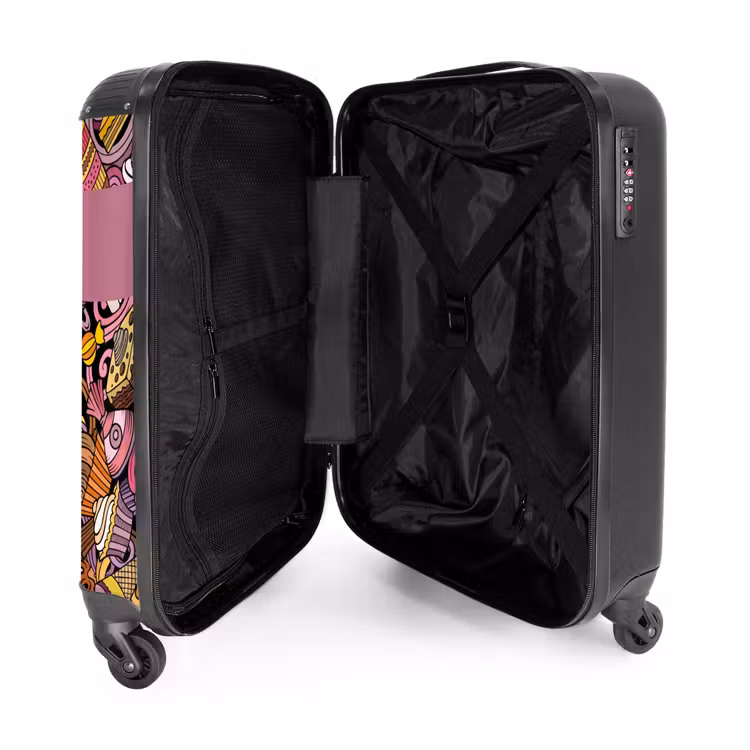 Sweet surprises NBS - Handbagage koffer - Kinderen Unisex middel -binnenkant