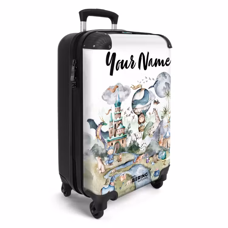 Toverland NBS - Handbagage koffer - Kinderen Unisex middel -productfoto_3d