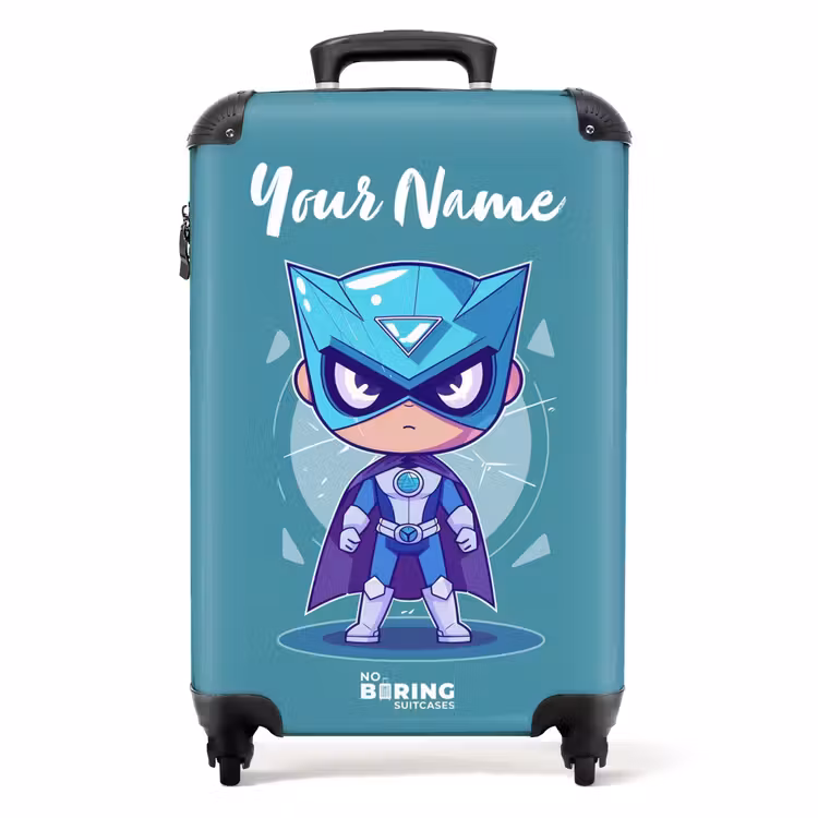 Turquoise tornado NBS - Handbagage koffer - Kinderen Unisex middel -productfoto_recht