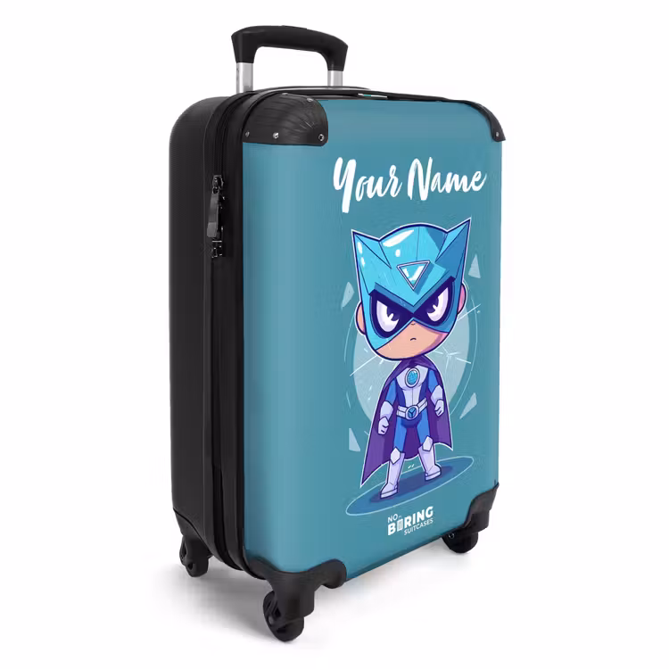 Turquoise tornado NBS - Handbagage koffer - Kinderen Unisex middel -productfoto_3d