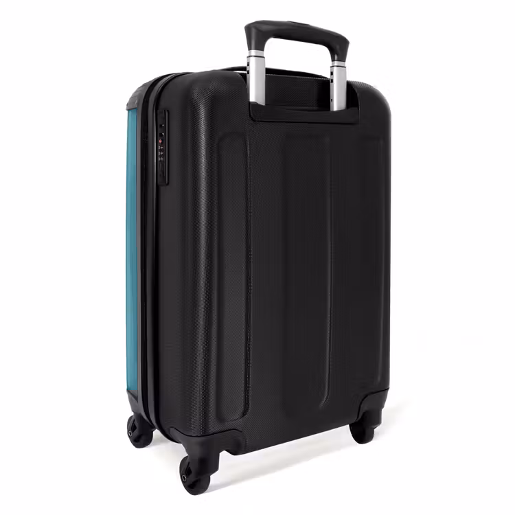 Turquoise tornado NBS - Handbagage koffer - Kinderen Unisex middel -achterkant