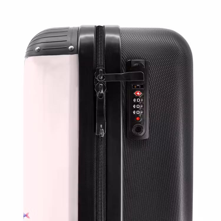 Violet vinnen NBS - Handbagage koffer - Kinderen Unisex middel -slot