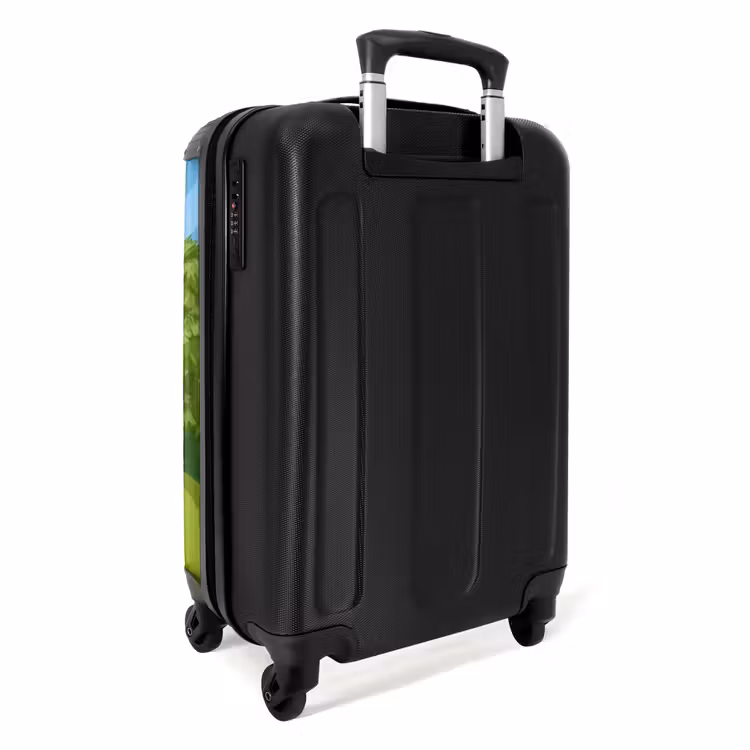 Wally werkbeer NBS - Handbagage koffer - Kinderen Unisex middel -achterkant