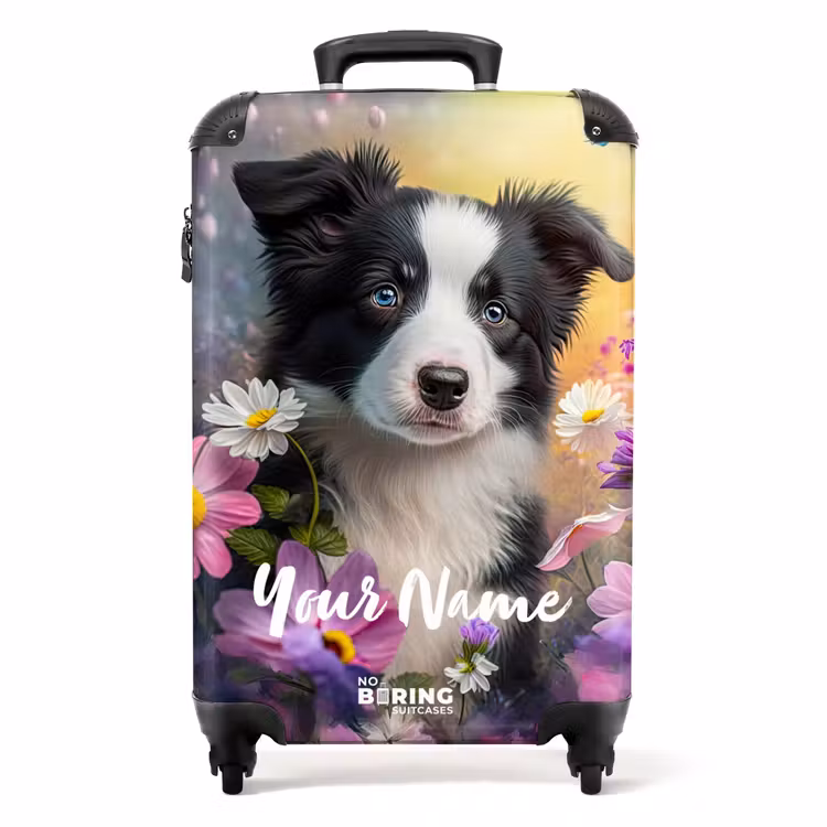 Wessel Woef NBS - Handbagage koffer - Kinderen Unisex middel -productfoto_recht
