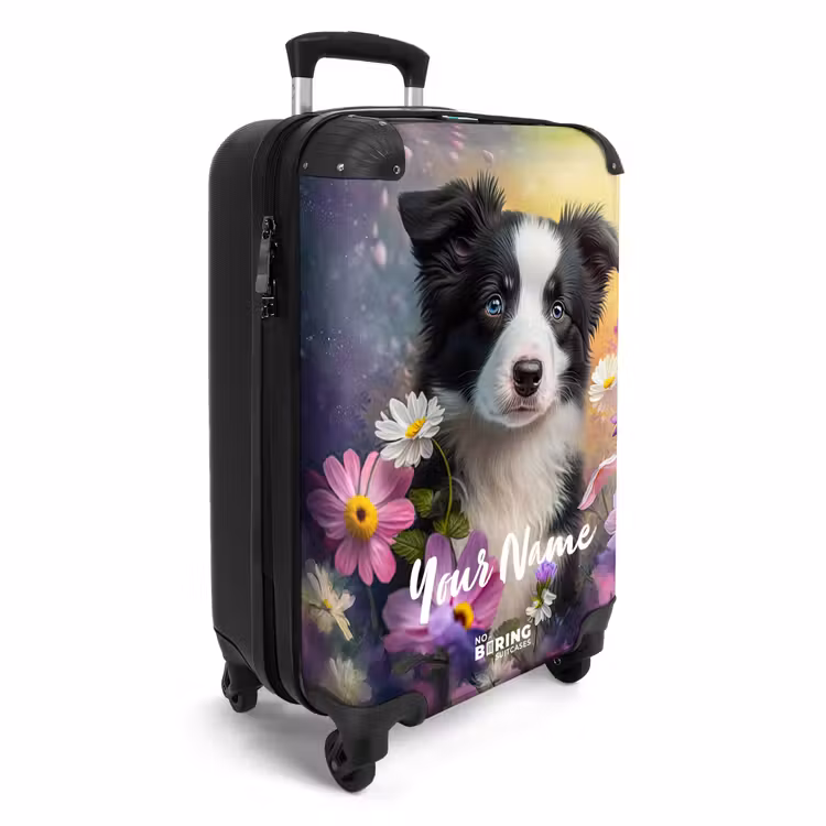 Wessel Woef NBS - Handbagage koffer - Kinderen Unisex middel -productfoto_3d