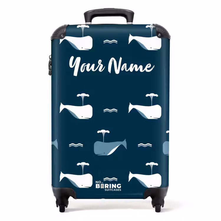 Walvisweelde NBS - Handbagage koffer - Kinderen Unisex middel -productfoto_recht