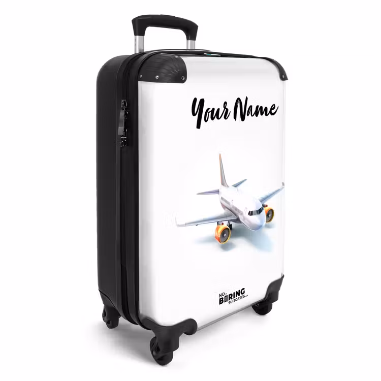 Witte wervelwind NBS - Handbagage koffer - Kinderen Unisex middel -productfoto_3d