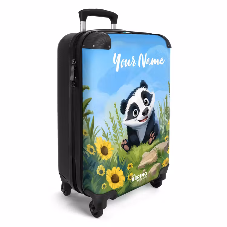 Willem wasbeer NBS - Handbagage koffer - Kinderen Unisex middel -productfoto_3d