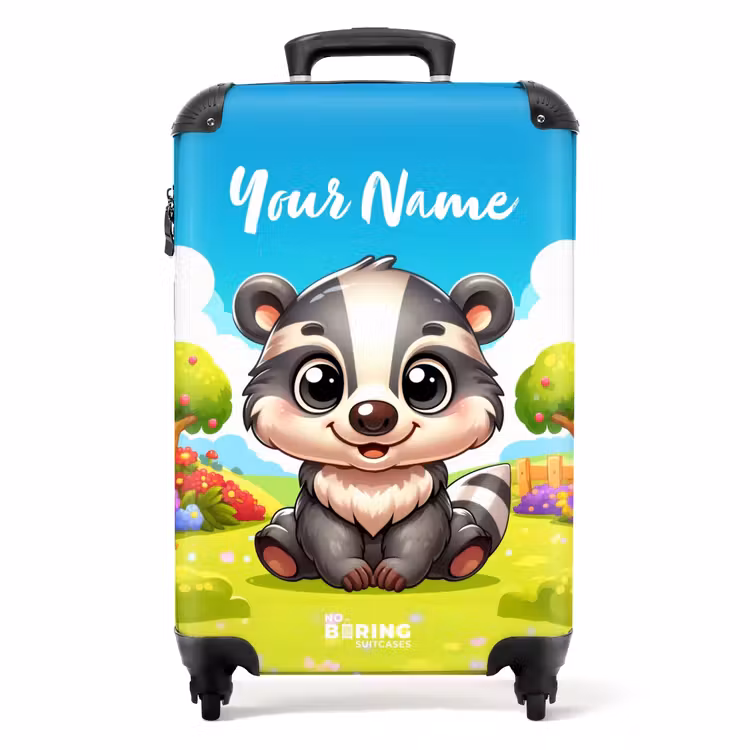 Willy Wipstaart NBS - Handbagage koffer - Kinderen Unisex middel -productfoto_recht