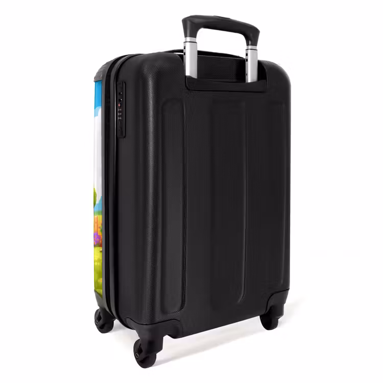 Willy Wipstaart NBS - Handbagage koffer - Kinderen Unisex middel -achterkant