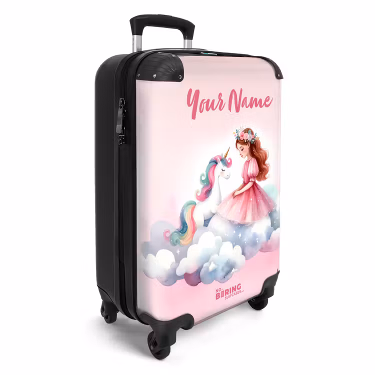 Winnie wolkenprinses NBS - Handbagage koffer - Kinderen Unisex middel -productfoto_3d